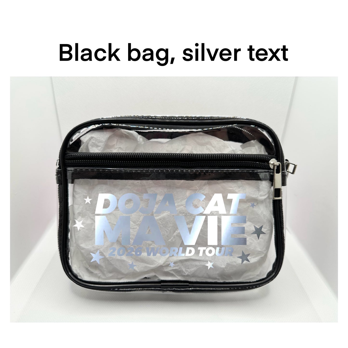 DC 2026 Tour Concert Bag Clear Stadium Approved PVC Concert Crossbody Bag