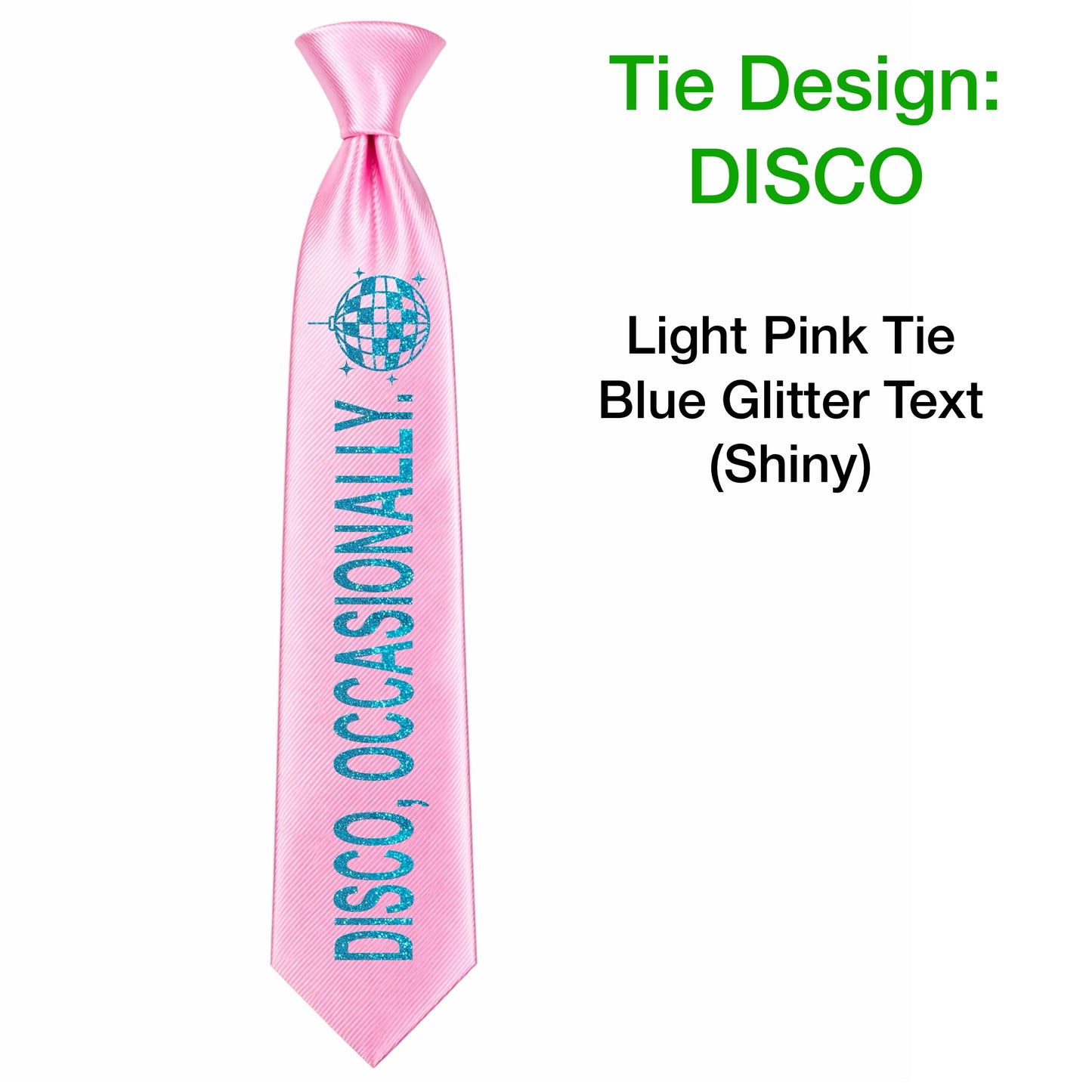 HS DISCO DESIGN Concert Ties - NO GEMS