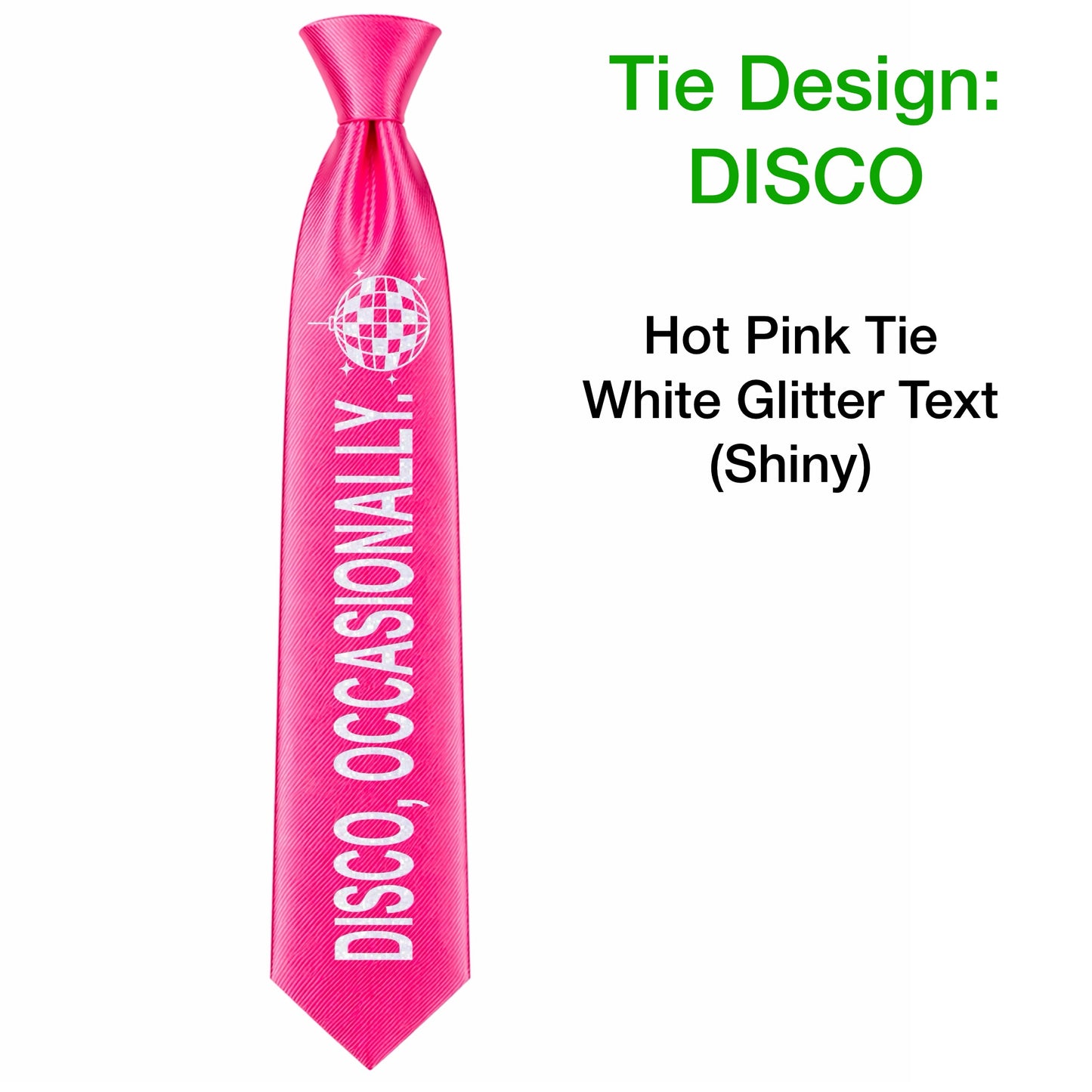 HS DISCO DESIGN Concert Ties - NO GEMS