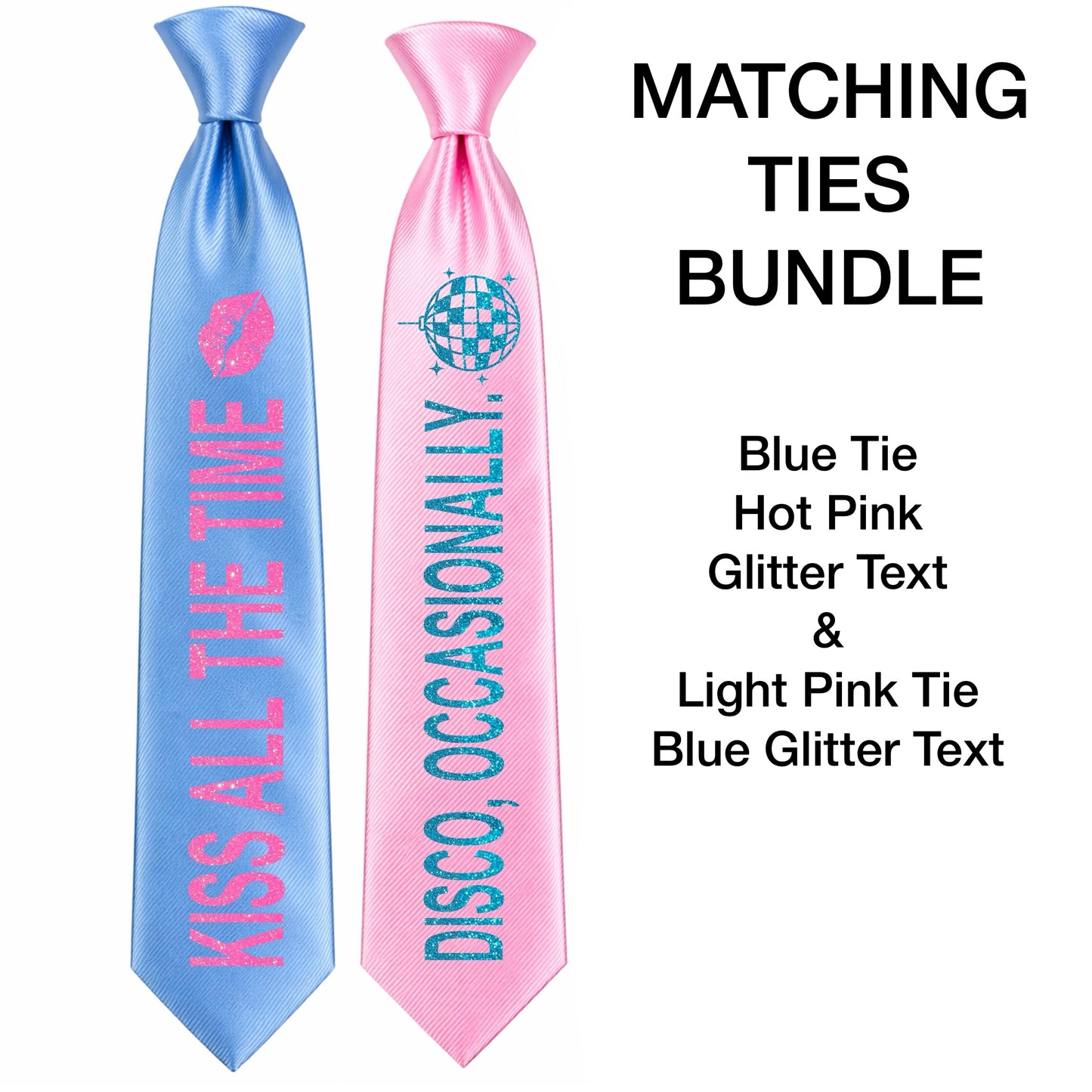 HS MATCHING TIES BUNDLE Concert Ties - NO GEMS