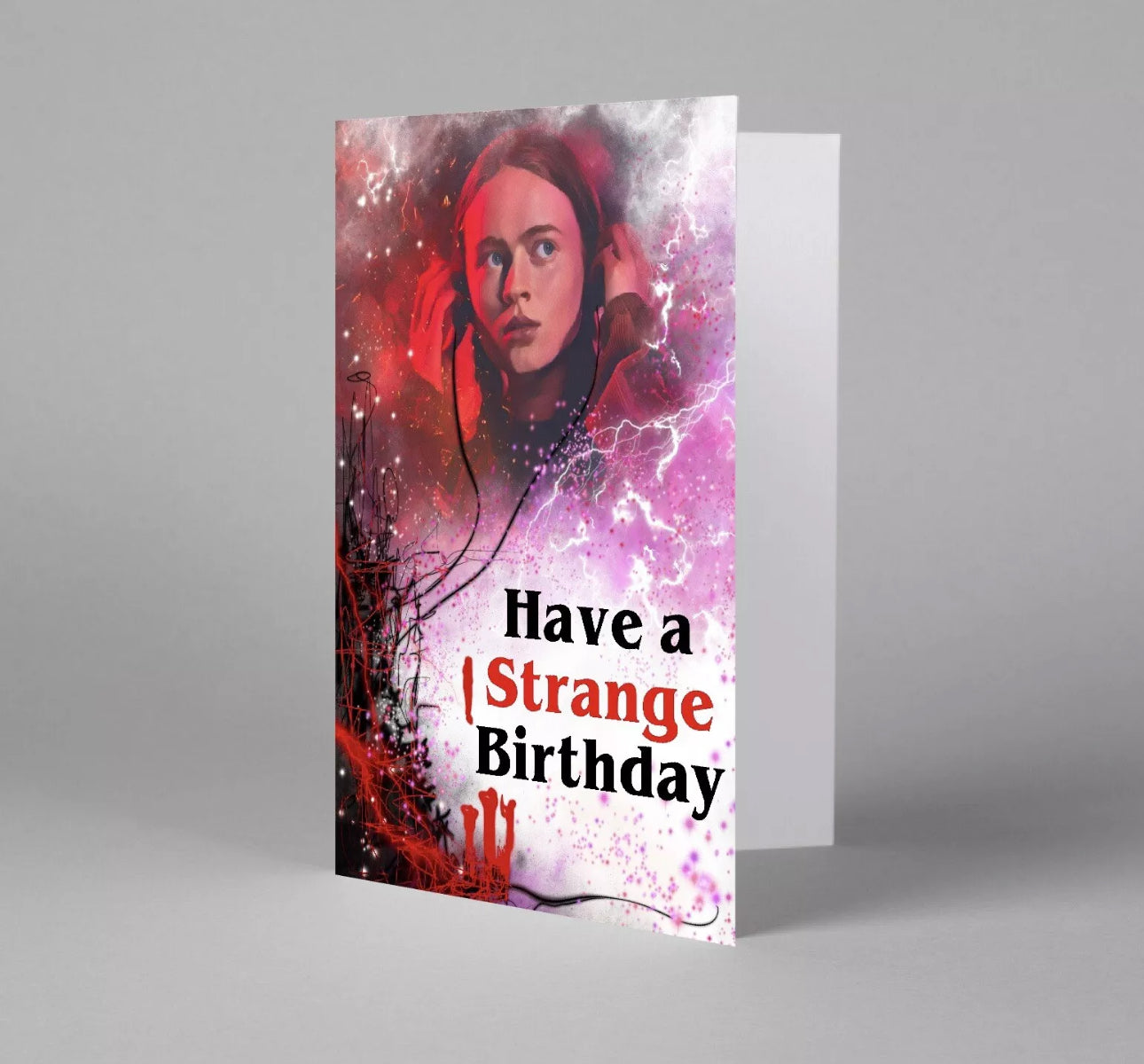 80s Sci-Fi TV Show Birthday Card