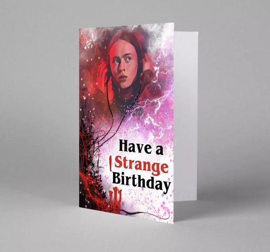 80s Sci-Fi TV Show Birthday Card