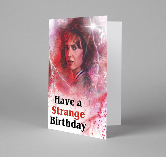80s Sci-Fi TV Show Birthday Card