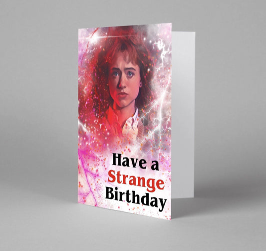 80s Sci-Fi TV Show Birthday Card