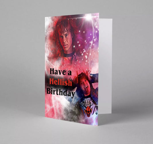 80s Sci-Fi TV Show Birthday Card