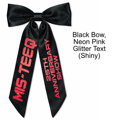 MQ 25th Anniversary Show Concert Hair Bows