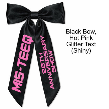 MQ 25th Anniversary Show Concert Hair Bows