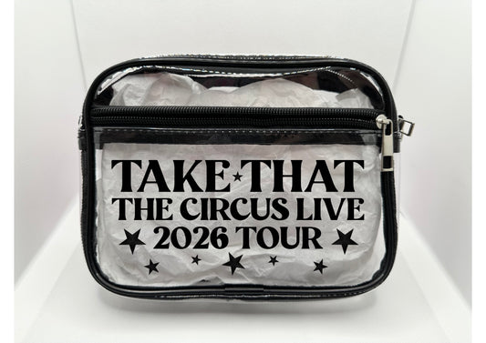 TT 2026 Tour Concert Bag Clear Stadium Approved PVC Concert Crossbody Bag
