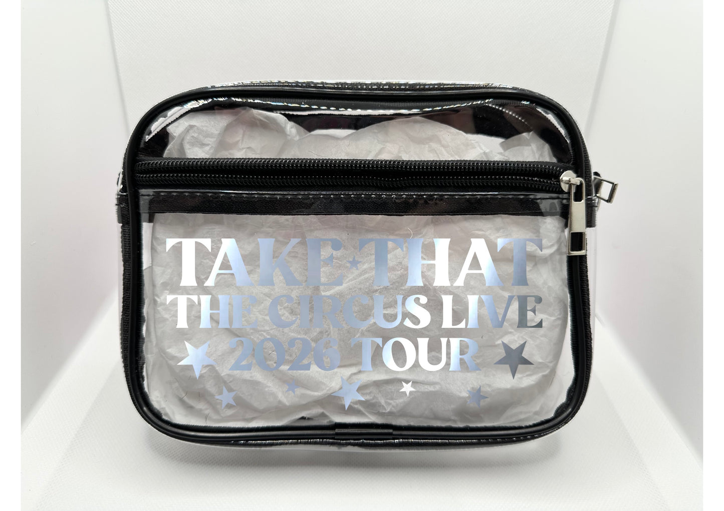 TT 2026 Tour Concert Bag Clear Stadium Approved PVC Concert Crossbody Bag