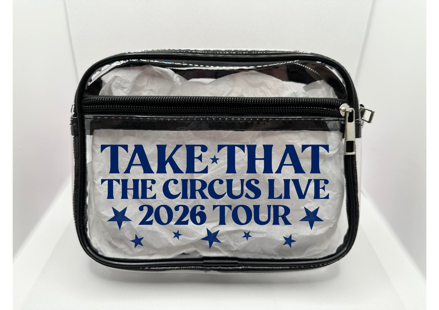 TT 2026 Tour Concert Bag Clear Stadium Approved PVC Concert Crossbody Bag