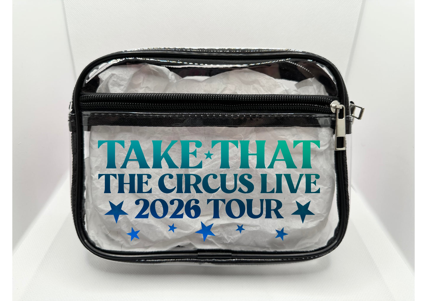 TT 2026 Tour Concert Bag Clear Stadium Approved PVC Concert Crossbody Bag