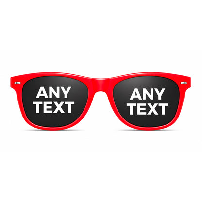 Custom Men's Sunglasses | Personalised Stag Do, Birthday & Holiday Glasses
