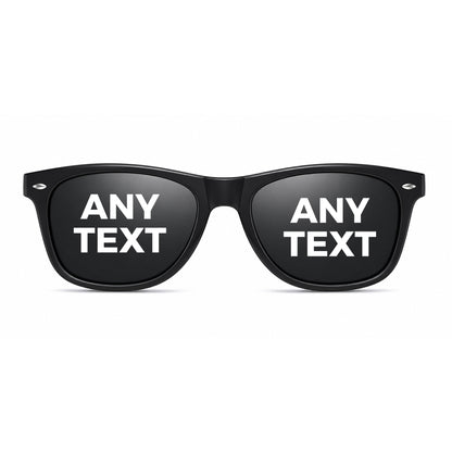 Custom Men's Sunglasses | Personalised Stag Do, Birthday & Holiday Glasses