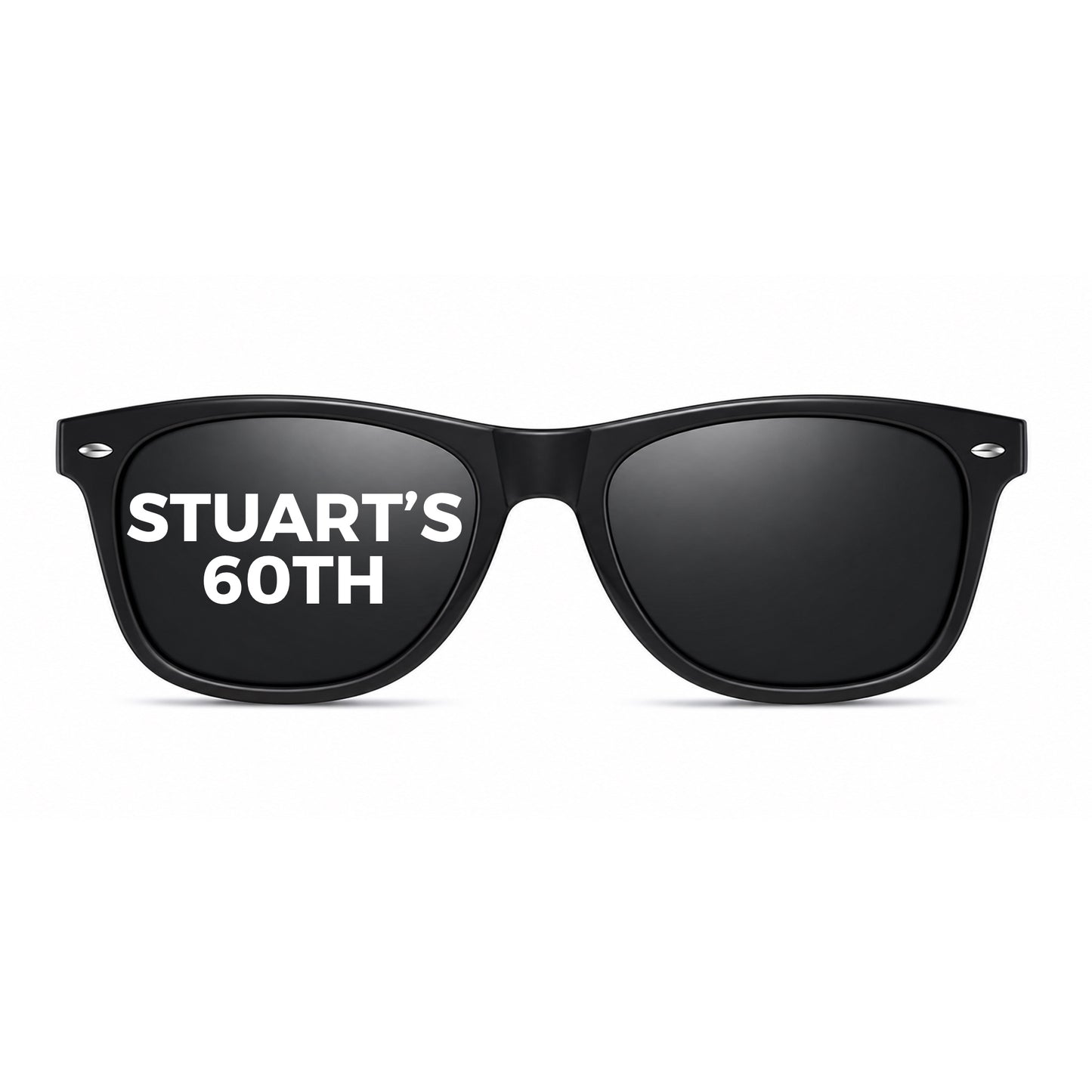 Custom Men's Sunglasses | Personalised Stag Do, Birthday & Holiday Glasses