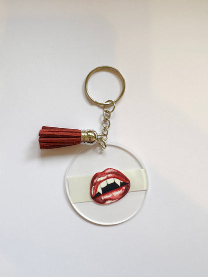 Vampire TV Show Keyring