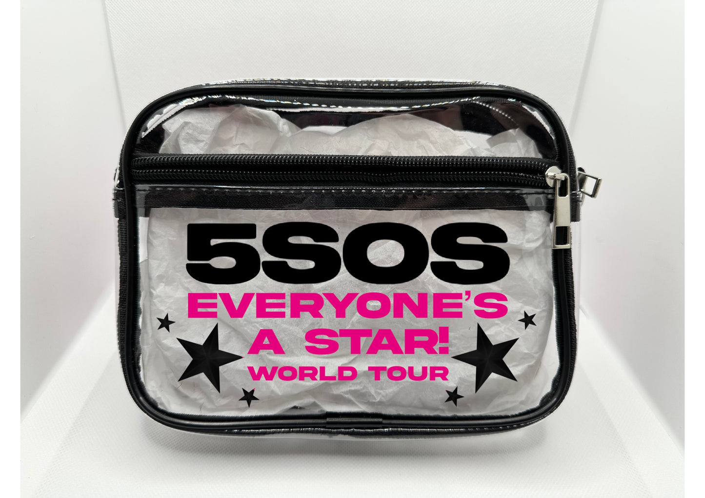 5S 2026 Tour Concert Bag Clear Stadium Approved PVC Concert Crossbody Bag