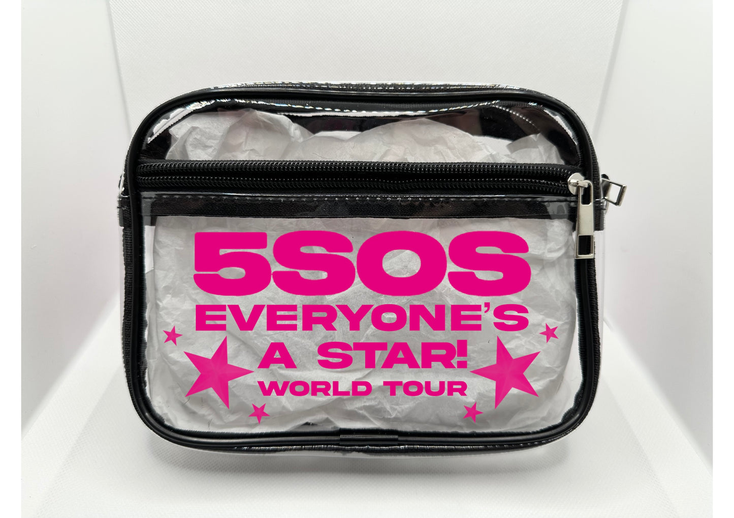 5S 2026 Tour Concert Bag Clear Stadium Approved PVC Concert Crossbody Bag