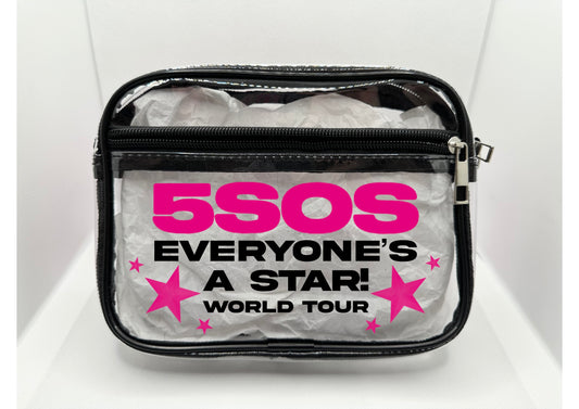 5S 2026 Tour Concert Bag Clear Stadium Approved PVC Concert Crossbody Bag