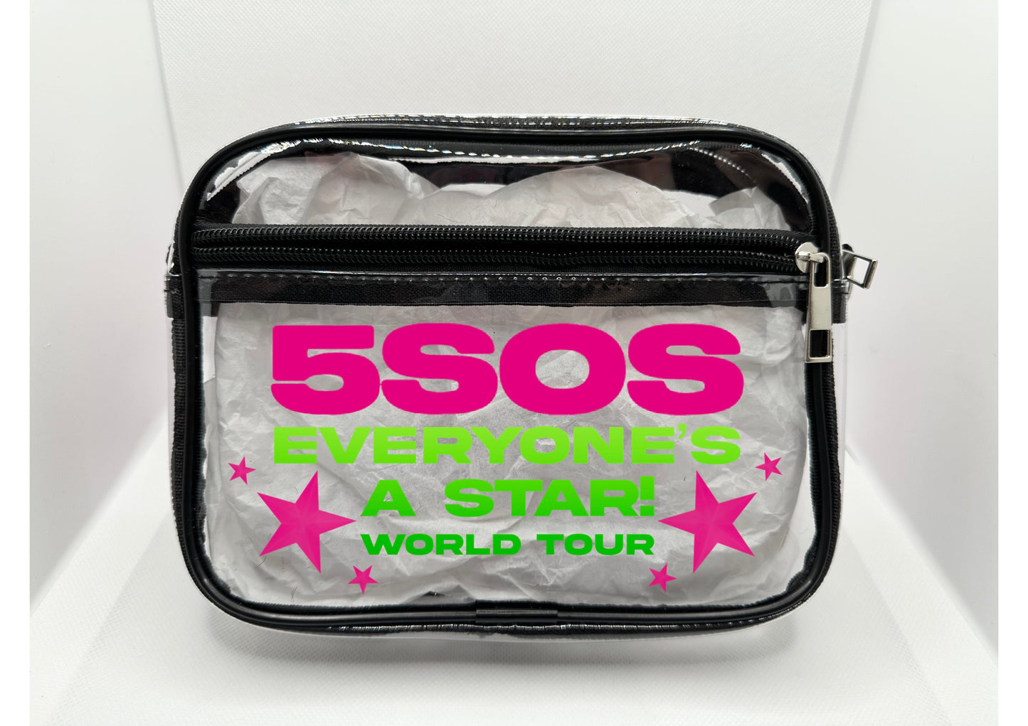 5S 2026 Tour Concert Bag Clear Stadium Approved PVC Concert Crossbody Bag