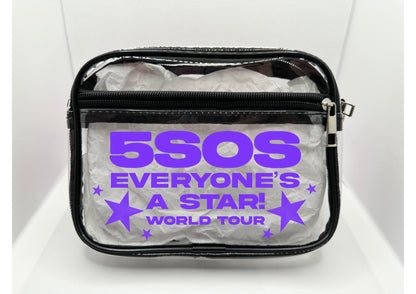 5S 2026 Tour Concert Bag Clear Stadium Approved PVC Concert Crossbody Bag