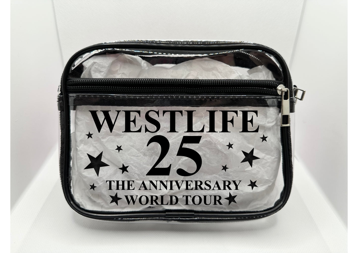 W 2026 Tour Concert Bag Clear Stadium Approved PVC Concert Crossbody Bag