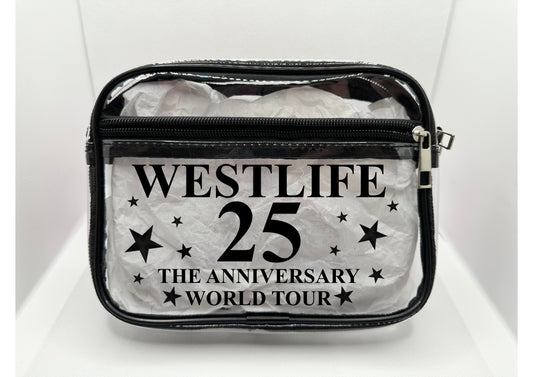 W 2026 Tour Concert Bag Clear Stadium Approved PVC Concert Crossbody Bag