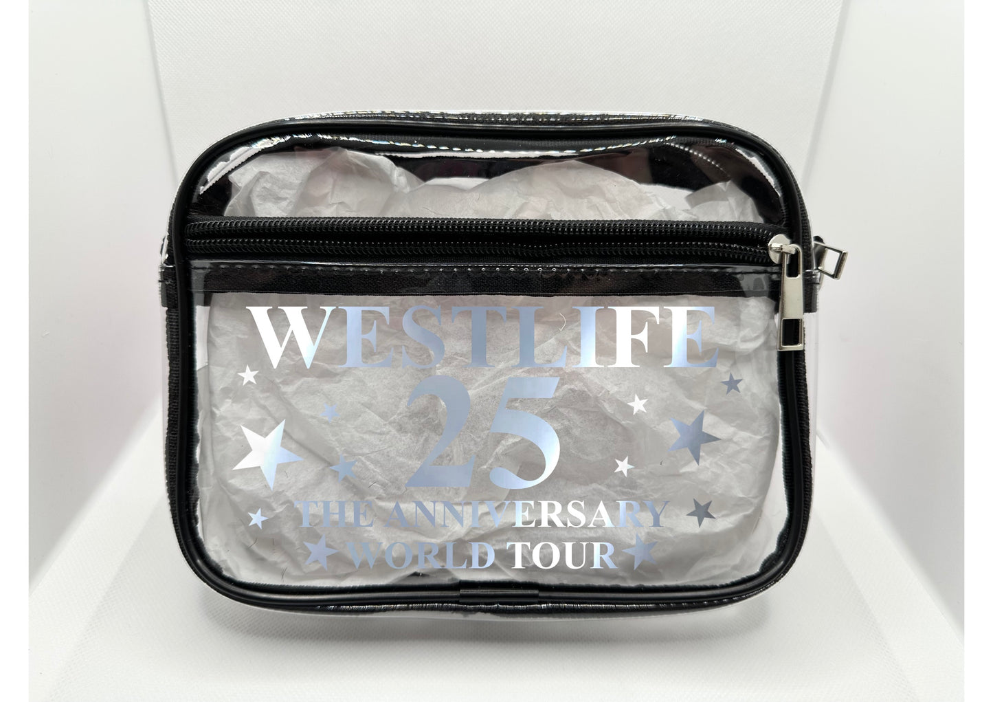 W 2026 Tour Concert Bag Clear Stadium Approved PVC Concert Crossbody Bag