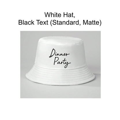 D Party Bucket Hats