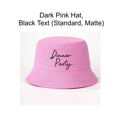 D Party Bucket Hats