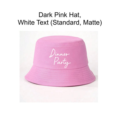 D Party Bucket Hats