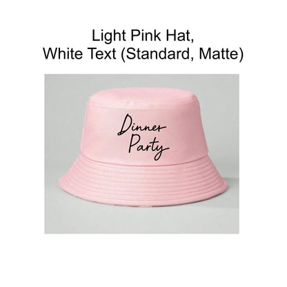 D Party Bucket Hats