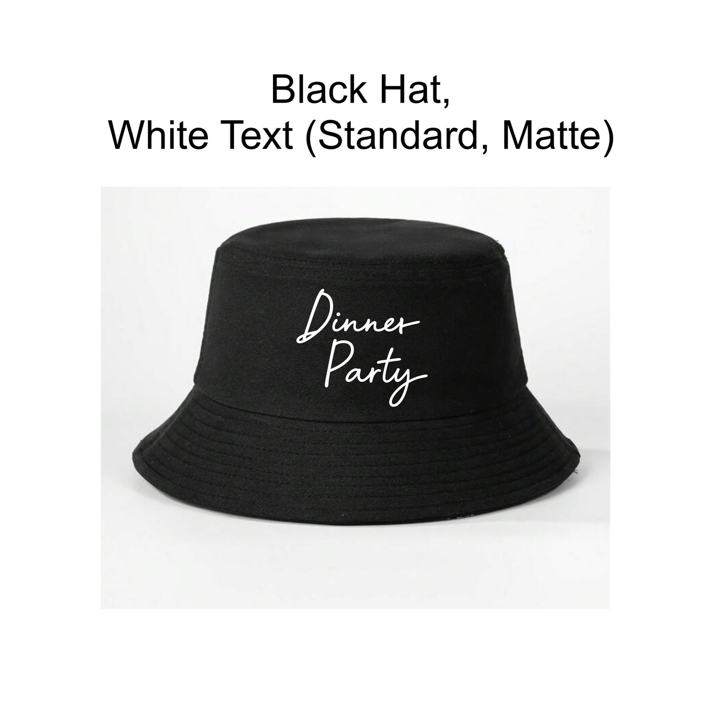 D Party Bucket Hats