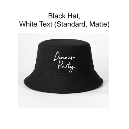 D Party Bucket Hats
