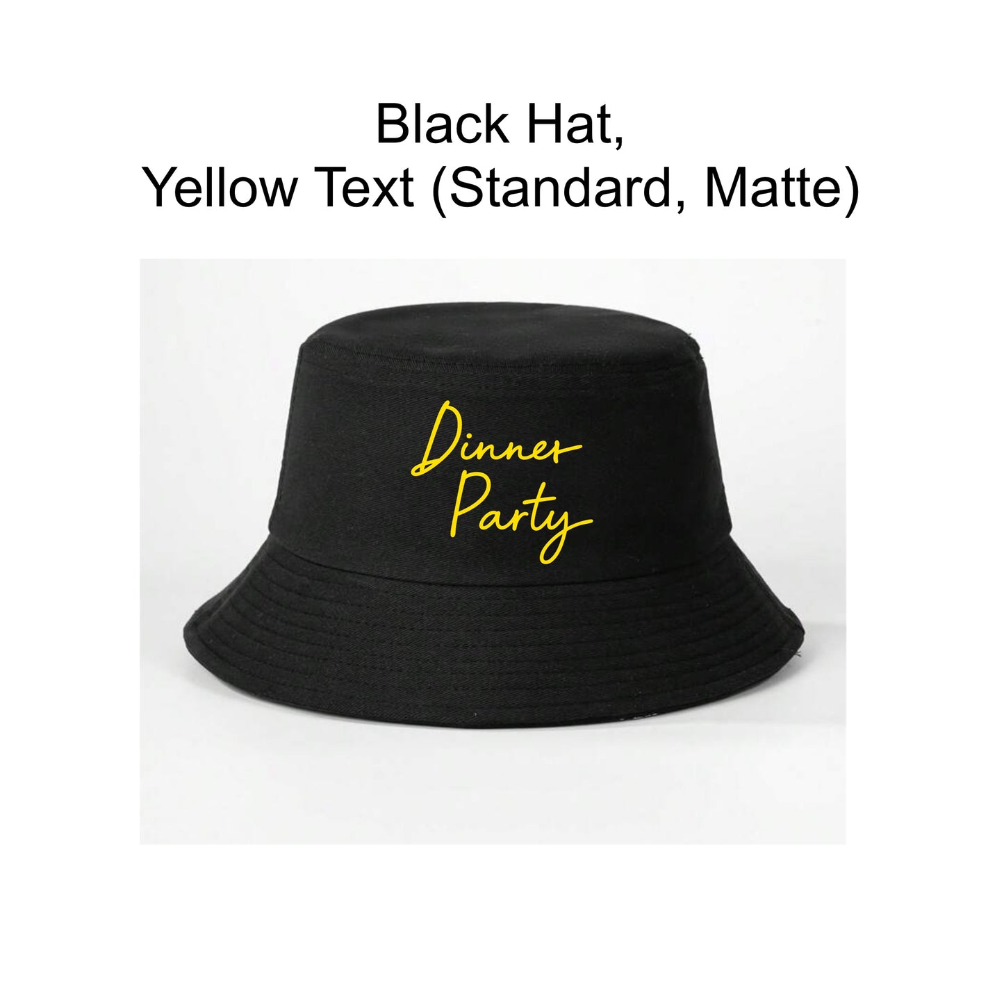D Party Bucket Hats