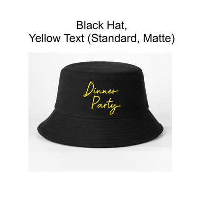 D Party Bucket Hats