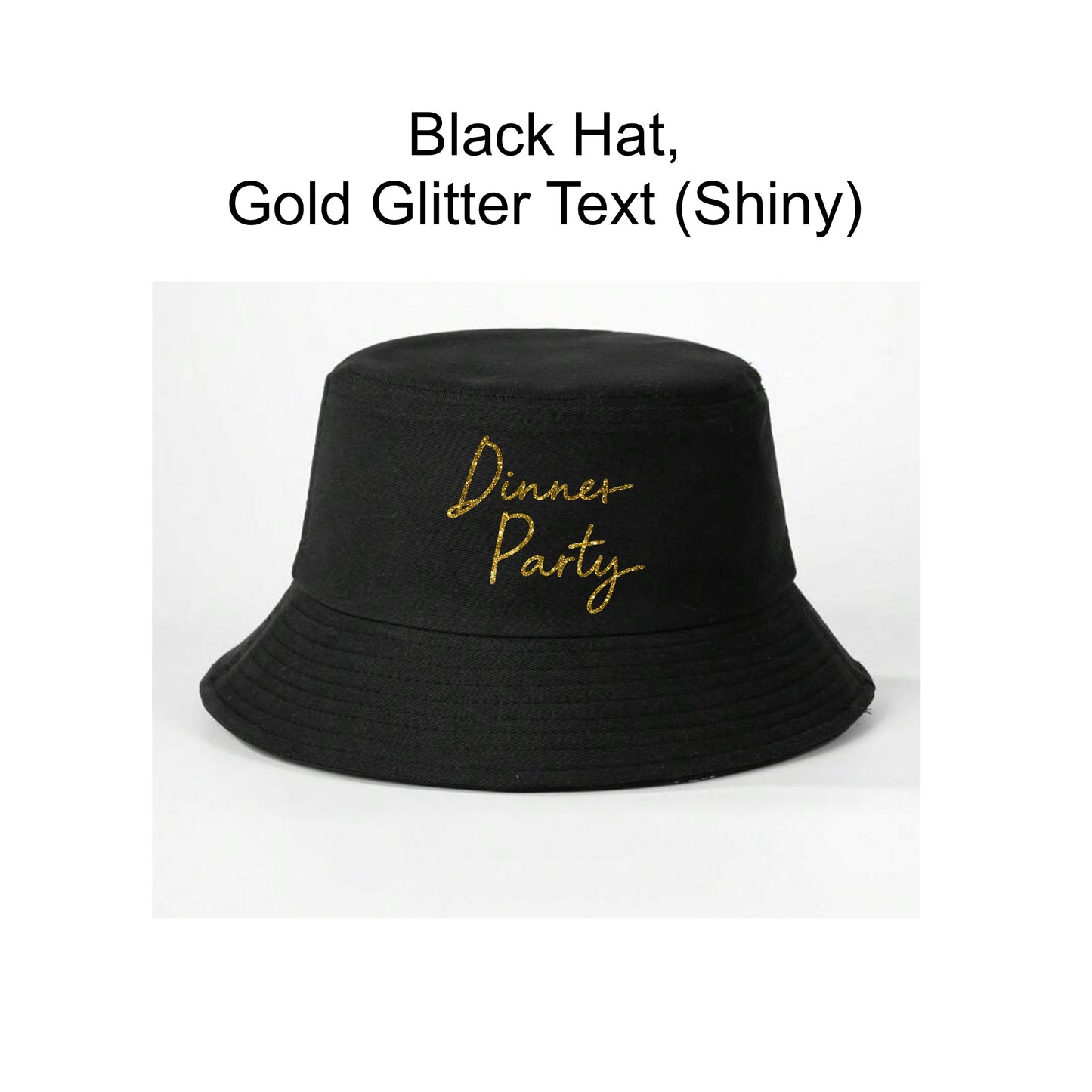 D Party Bucket Hats