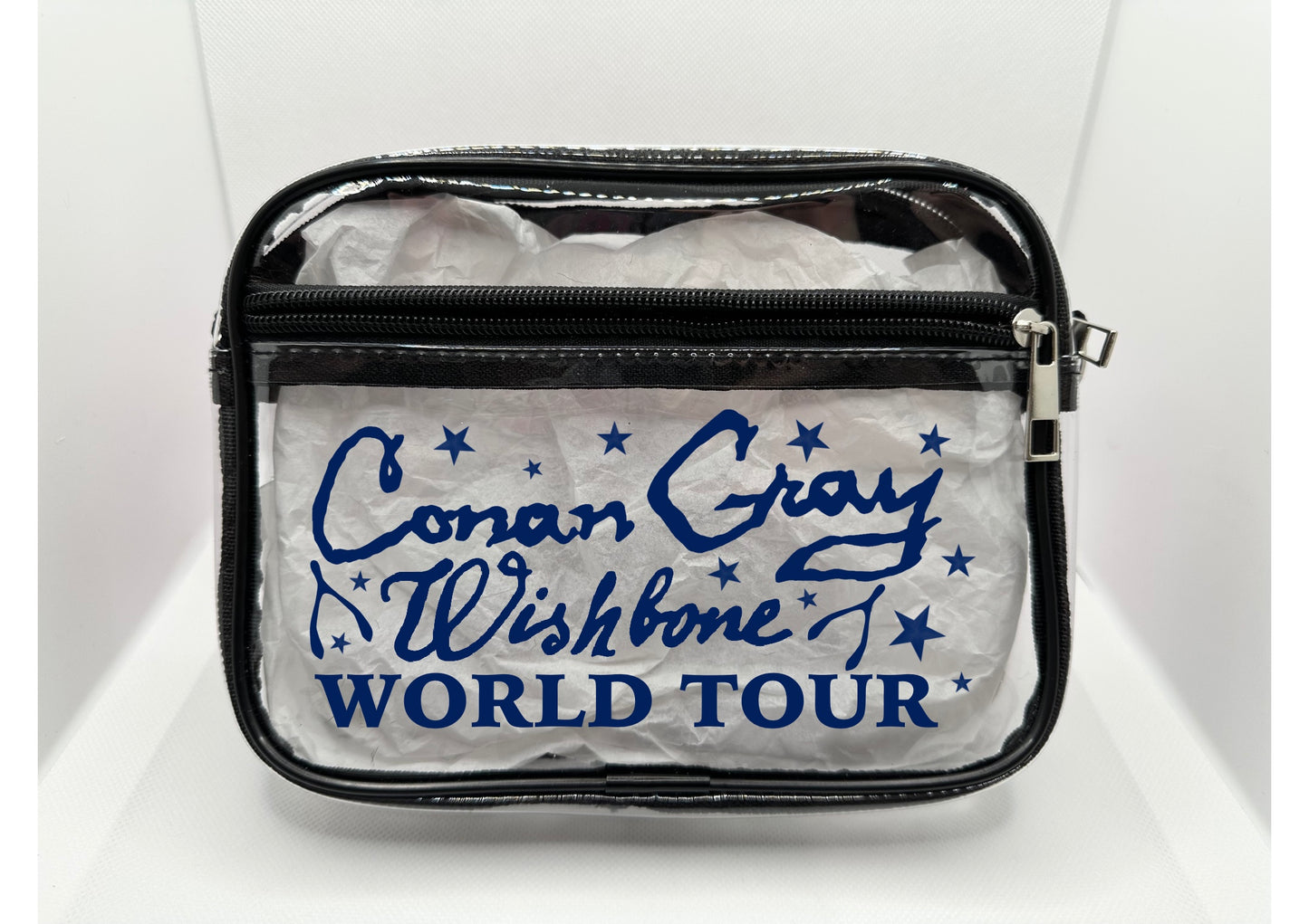 CG 2026 Tour Concert Bag Clear Stadium Approved PVC Concert Crossbody Bag