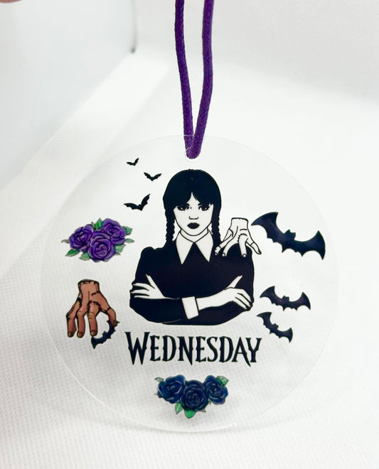 Gothic Girl Hanging Decoration, Fantasy Ornament