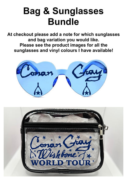 CG 2026 Tour Concert Bag Clear Stadium Approved PVC Concert Crossbody Bag
