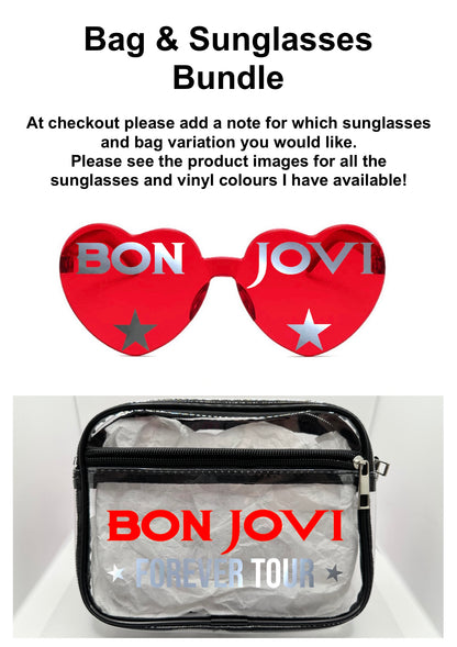 BJV 2026 Tour Concert Bag Clear Stadium Approved PVC Concert Crossbody