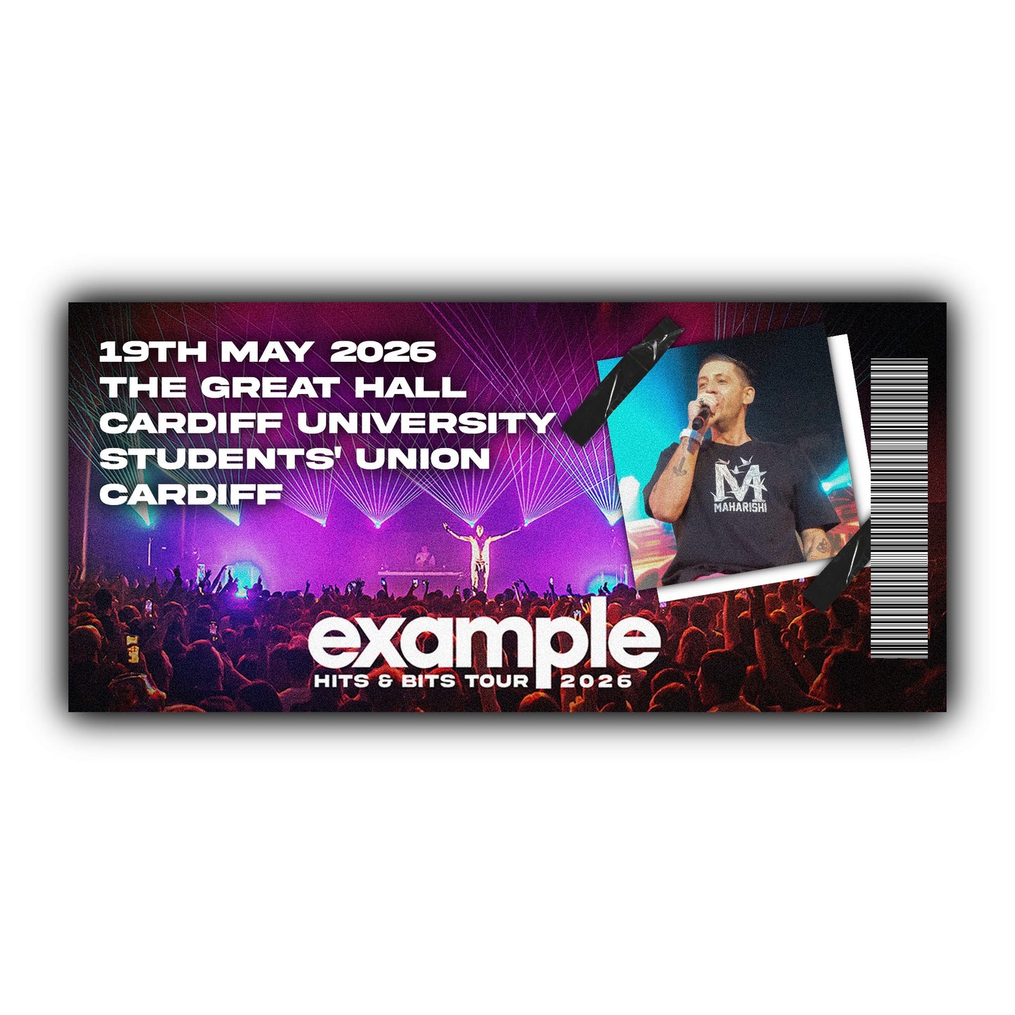 E 2026 Tour Souvenir Tickets