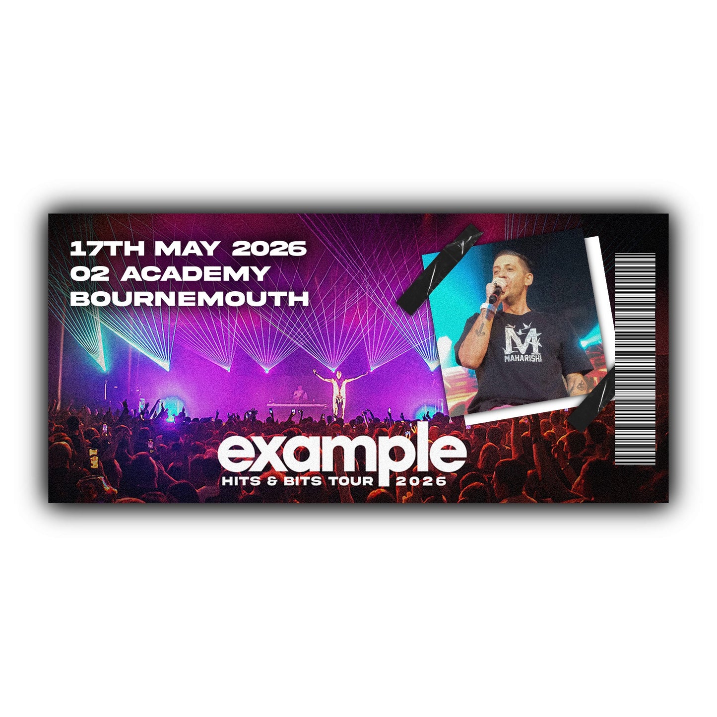 E 2026 Tour Souvenir Tickets