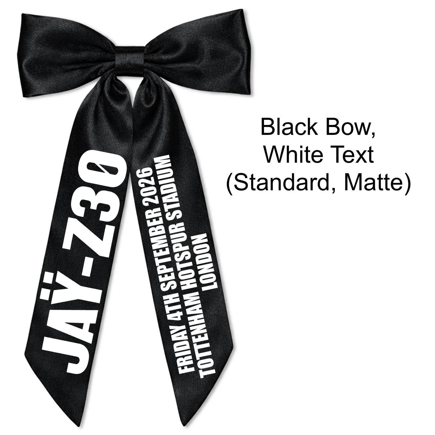 J30 Tour Hair Bows