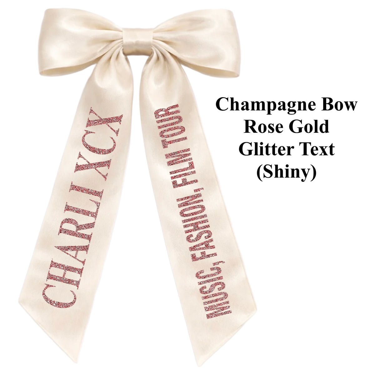 CX 2027 Tour Hair Bows