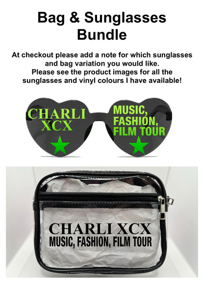 CX 2027 Tour Concert Bag Clear Stadium Approved PVC Concert Crossbody