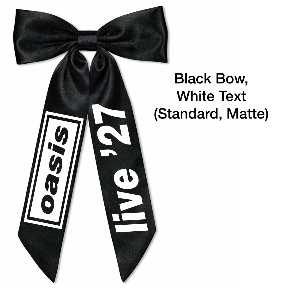 O 2027 Tour Hair Bows