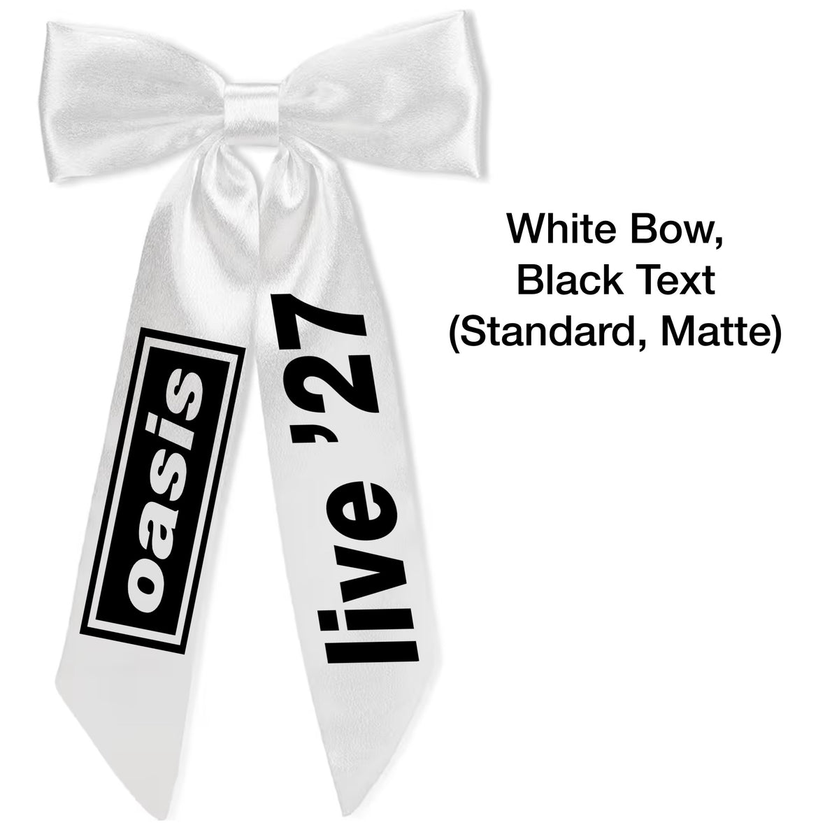 O 2027 Tour Hair Bows