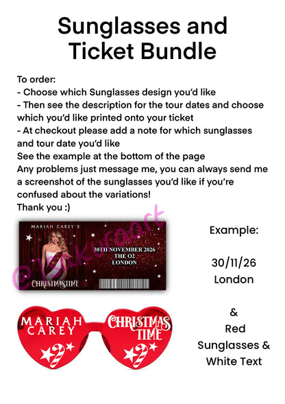 MC Xmas Tour 2026 Sunglasses