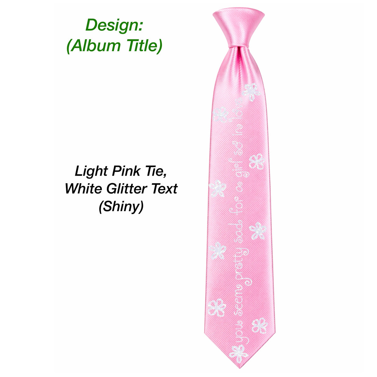 Album Name Tie (text)