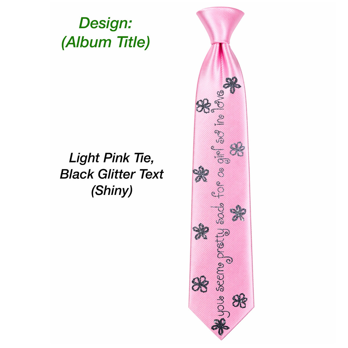 Album Name Tie (text)